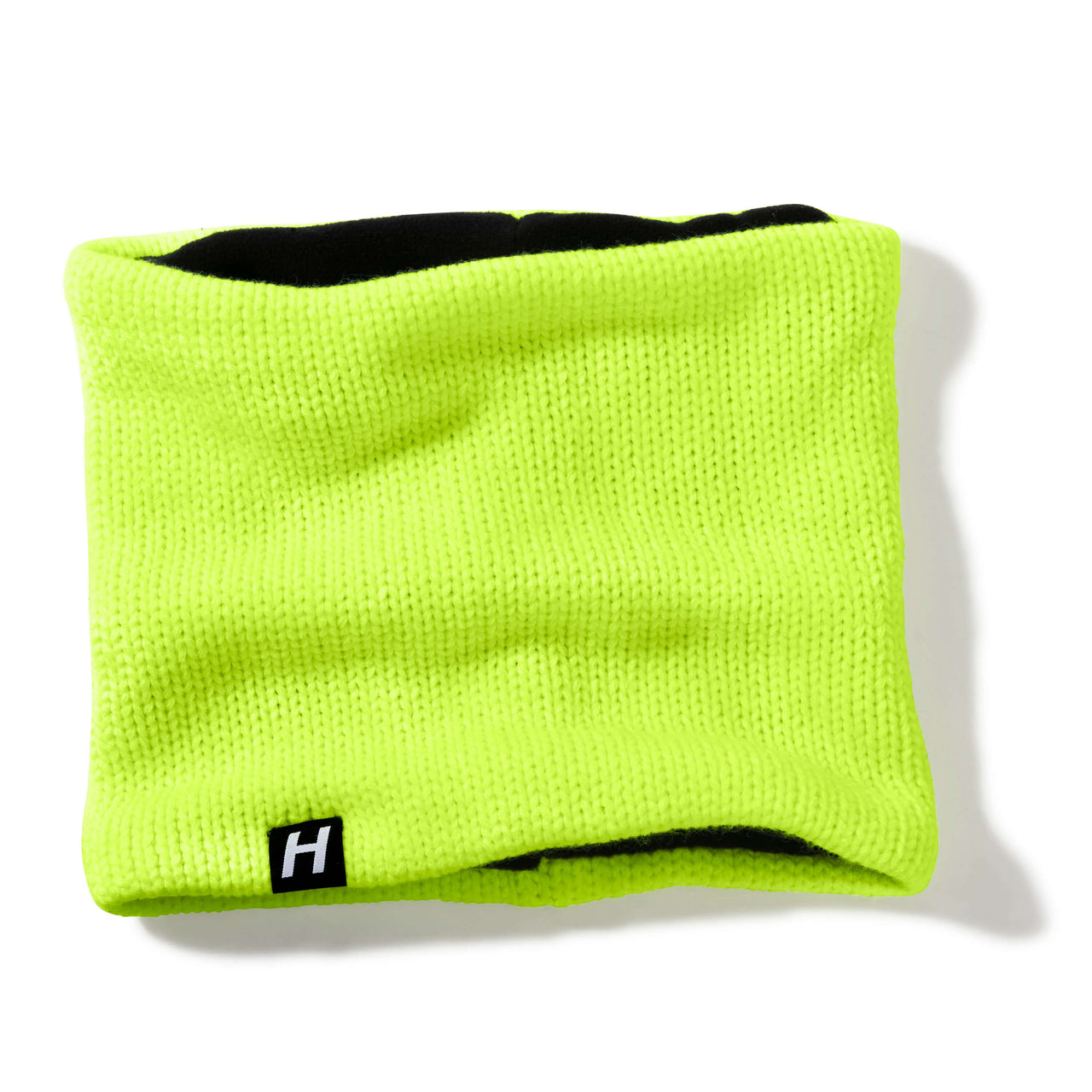 knit tunnel scarf